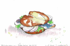 Aquarell_Fischbroetchen