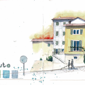 Urbansketsch_Malcesine
