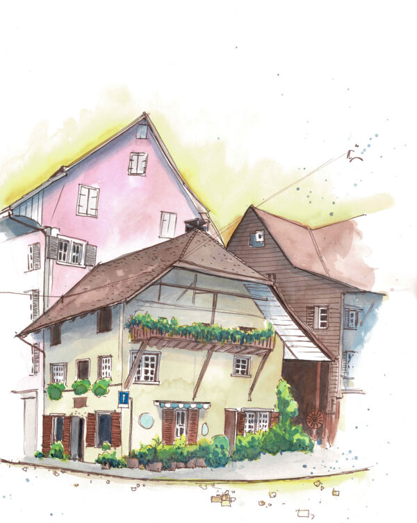 Alte Stofflade Zofingen Gerbergasse