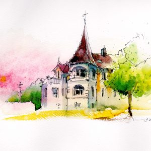 Workshop Gris "Urban Sketching für Fortgeschrittene" Sa 27.6 und So 28.6 2026