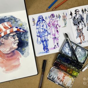People Sketching — „ganz einfach Menschen skizzieren“ mit Illuchrisa 7. & 8. Nov. 26